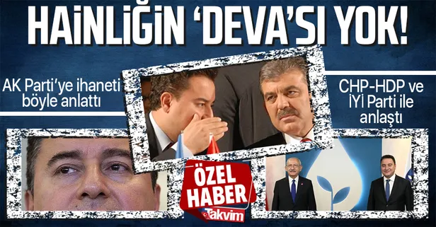 Ali Babacan, AK Parti'ye ihanet edip CHP-HDP ve İYİ Parti ile iş tuttuğunu işte böyle itiraf etti!