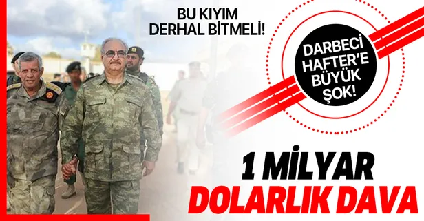 ABD'li avukattan Hafter ile ilgili flaş açıklama: 1 milyar dolarlık dava açtık