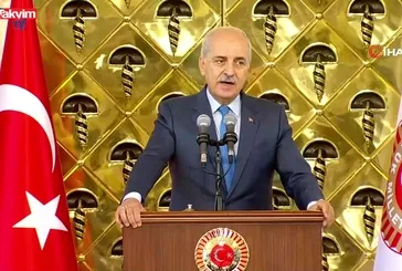 TBMM Başkanı Kurtulmuş'tan İsrail'e gözdağı!