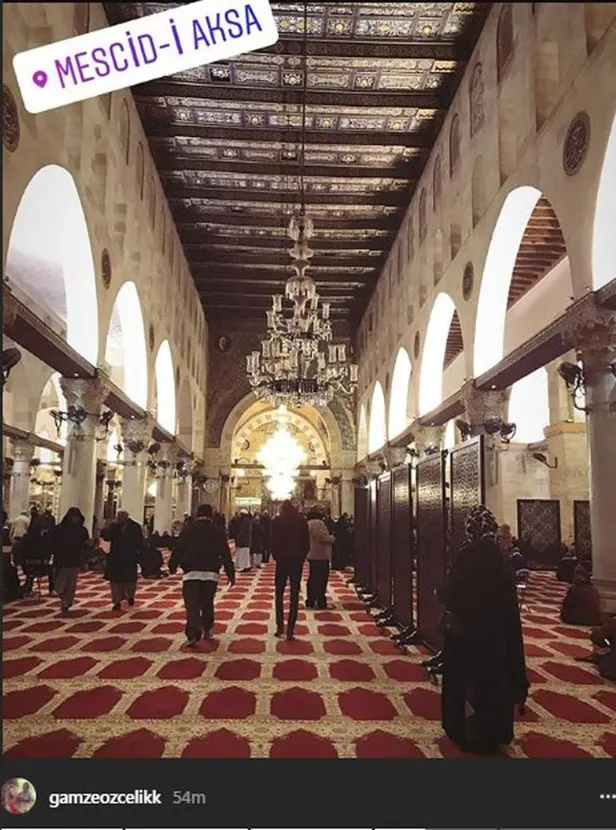 Gamze Özçelik Kudüs'te-3