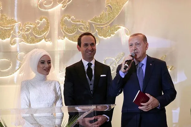 Başkan Erdoğan nikah şahidi oldu
