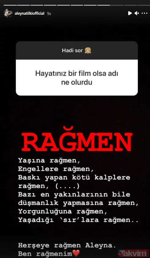 Aleyna Tilki soru-cevap yaptı büyük Messi hayranı çıktı ve değerlendirdi! İşte Aleyna Tilki'nin flaş Messi yorumu - 10