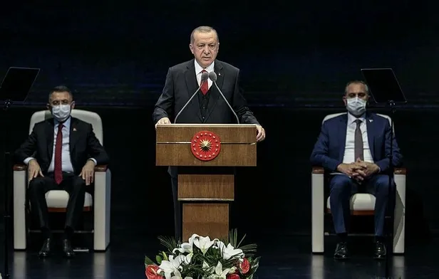Son dakika: Başkan Erdoğan'dan Cumhurbaşkanlığı Hükümet Kabinesi İki Yıllık Değerlendirme Toplantısı'nda önemli açıklamalar-3