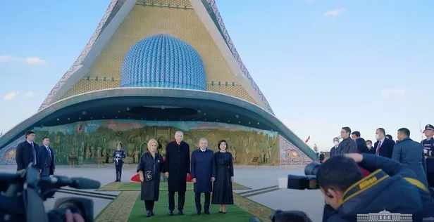 Başkan Erdoğan'ın Özbekistan'da ziyaretine özel klip: Yaşasın Özbek-Türk dostluğu-3