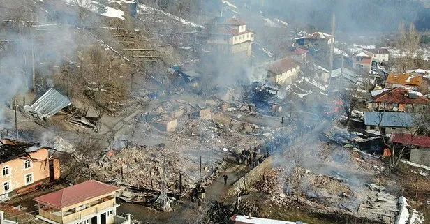 Kastamonu'da yangın felaketi! Hepsi kullanılamaz hale geldi