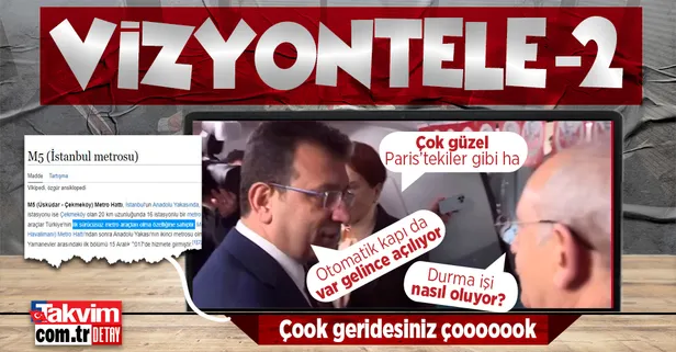 Meral Akşener, Kemal Kılıçdaroğlu ve Ekrem İmamoğlu'ndan metroda ilginç diyalog: Otomatik kapısı var... Çok güzel Paris'tekiler gibi