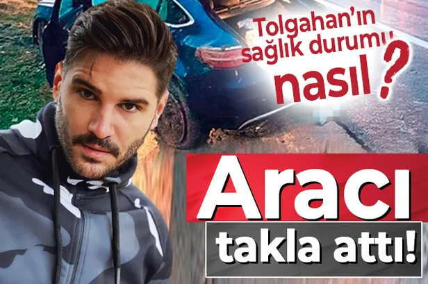 SON DAKİKA HABERİ: Oyuncu Tolgahan Sayışman trafik kazası geçirdi! Aracı takla attı, ölümden döndü...-1