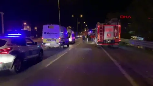 İstanbul’da E5’te kaza! 1 ölü 3 yaralı