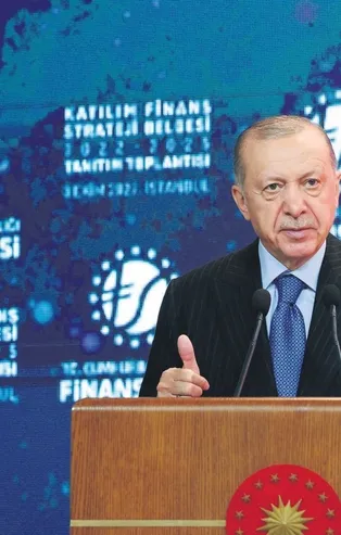 Başkan Erdoğan Dolmabahçe Ofisi'nde Katılım Finans Strateji Belgesi Tanıtım Toplantısı'nda önemli açıklamalarda bulundu