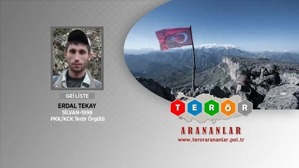 Son dakika: Bakanlık duyurdu: Gri kategoride aranan Erdal Tekay etkisiz hale getirildi-1