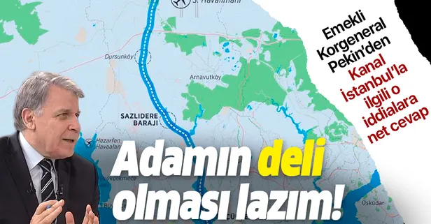 Emekli Korgeneral İsmail Hakkı Pekin: Kanal İstanbul'un savunma açısından bir riski yok