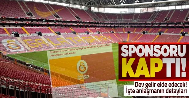 Son dakika: Galatasaray stadyum isim hakları için yeni sponsorunu açıkladı! 725 milyon TL, 5+5 yıllık sözleşme...