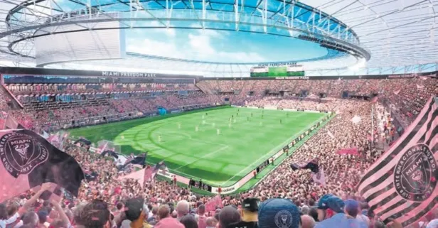 Inter Miami’nin yeni stadı göz kamaştıracak