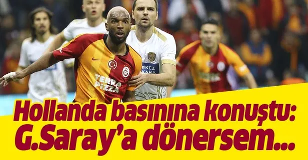 Ryan Babel Hollanda basınına konuştu: Galatasaray’a geri dönersem nasıl bir futbolcu olduğumu göstereceğim