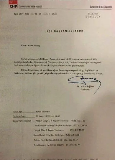 Chp Hdp Mitingi Icin Bayrak Uyarisi Takvim
