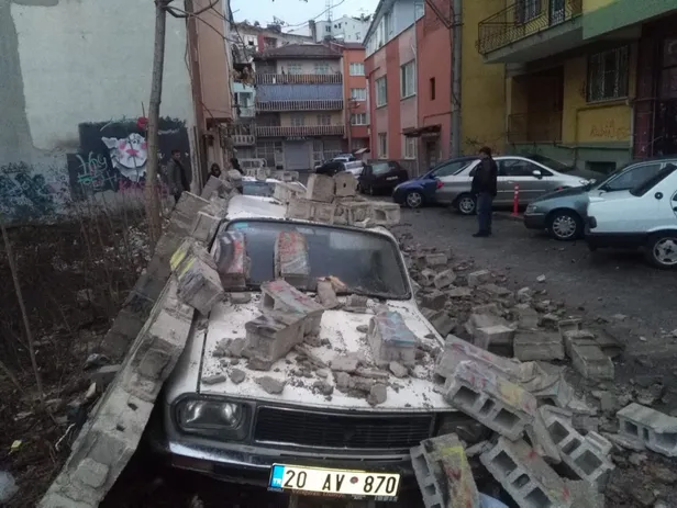 Yer: Denizli... Araçlarını bu halde görünce şaşkına döndüler-3