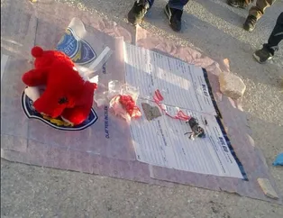 Konya’da oyuncak ayıdan patlayıcı çıktı