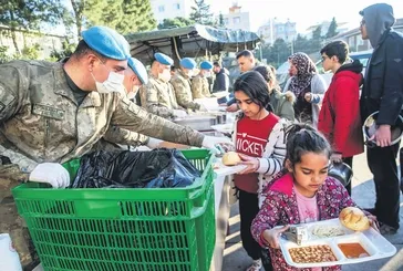 Mehmetçik afete karşı hazır olda
