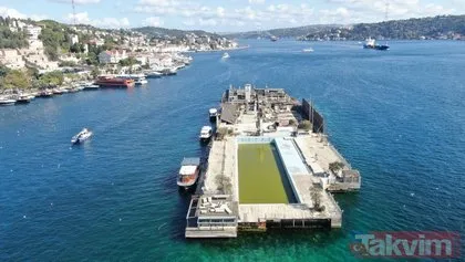 Bir dönem İstanbul Boğazı’ndaki en gözde mekanlardandı! Galatasaray Adası Su Ada şimdilerde moloz yığını