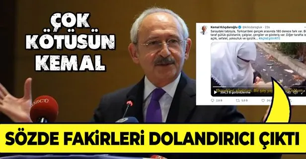 CHP Genel Başkanı Kemal Kılıçdaroğlu’nun sözde fakirleri dolandırıcı çıktı! Ortalık karışacak