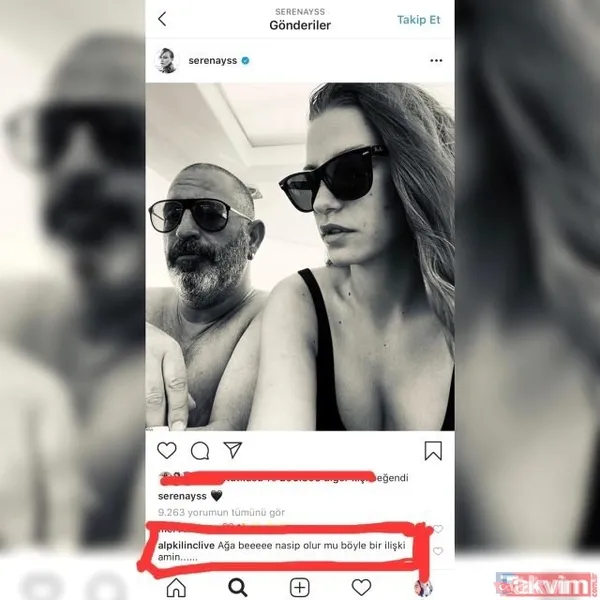 Serenay Sarıkaya ve Cem Yılmaz'ın görüntüleri internete düştü! 'Serenay hamile mi yoksa kilo mu almış?' - 11