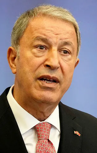 Bakan Akar ile Azerbaycanlı mevkidaşı arasında Ermenistan görüşmesi