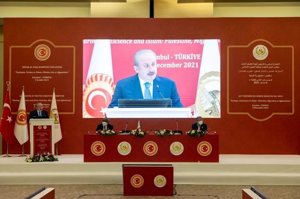 TBMM Başkanı Mustafa Şentop, İSİPAB İcra Komitesinin 46. Toplantısı'nda konuştu! İslam ülkelerine özel komite çağrısı-2