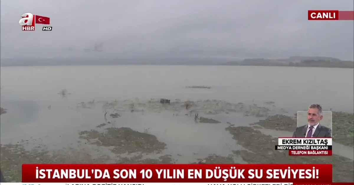 İstanbul’da susuzluk alarmı! 100 günlük su kaldı...