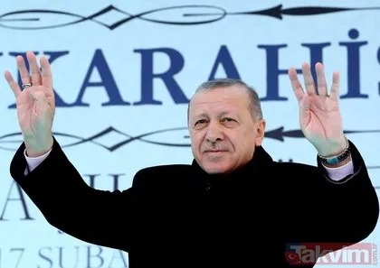 Başkan Erdoğan’ın Afyonkarahisar mitinginden çarpıcı kare!