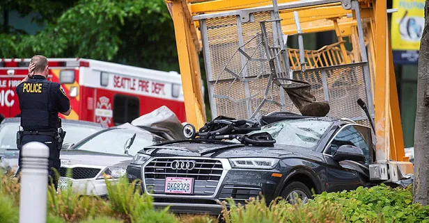 ABD'de vinç dehşeti! Ölüler var