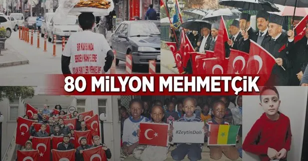 80 milyon Mehmetçik