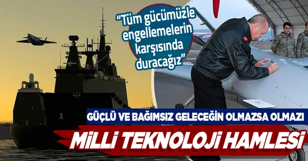 Savunma Sanayii Başkanı İsmail Demir ve Haluk Bayraktar'dan açıklamalar: Tüm gücümüzle engellemelerin karşısında duracağız