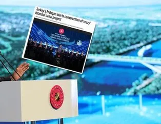 Türkiye’nin çılgın projesi Kanal İstanbul dünya basınında!