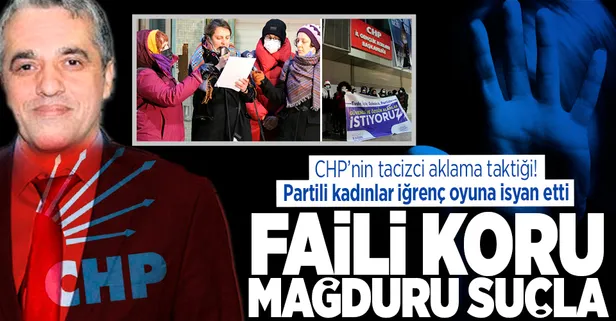 CHP Derince'de taciz skandalı! Genel merkez üstünü kapattı: Mağduru suçla faili koru