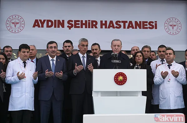 Aydın'a sağlık üssü: Başkan Erdoğan Şehir Hastanesi'nin açılışını yaptı - 1
