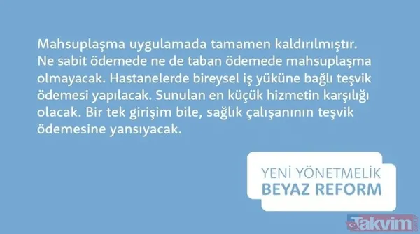 Sağlık Bakanı Fahrettin Koca yeni düzenlemeyi duyurdu: Performans Sistemi'nin fişi çekildi! Beyaz Reform devrede - 11