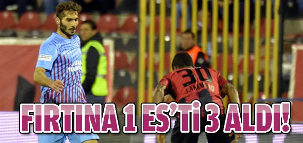 Trabzonspor, Eskişehir’i tek golle geçti!