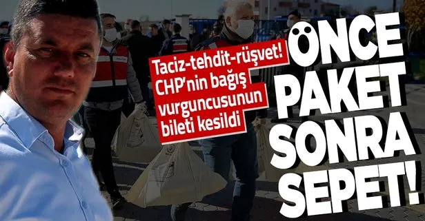 Tacizci ve rüşvetçi CHP’li tutuklandı!
