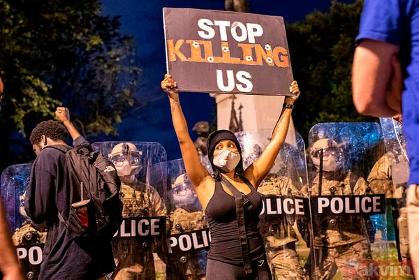 ABD'de gerilim artıyor! 25 şehirde sokağa çıkma yasağı ilan edildi - 8