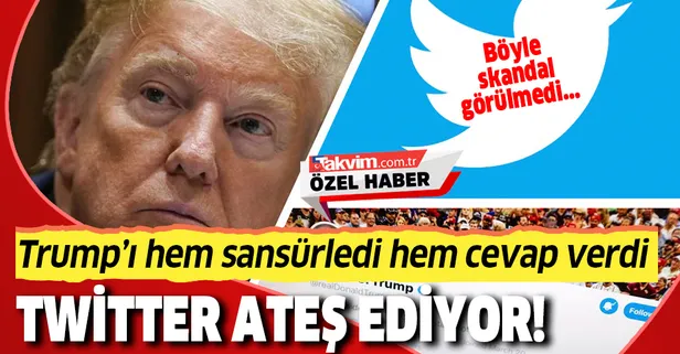 Son dakika: Twitter, Joe Biden'ın tarafında! Donald Trump'ın hak arayışını anlattığı tweetini sansürleyip üstüne cevap verdi