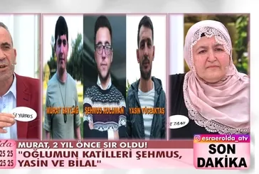 Oğlum öldürdüyse bize ne? | Esra Erol’da babanın savunması pes dedirtti! 2 yıldır kayıp Murat nerede? Tehdit mesajları ortaya çıktı...