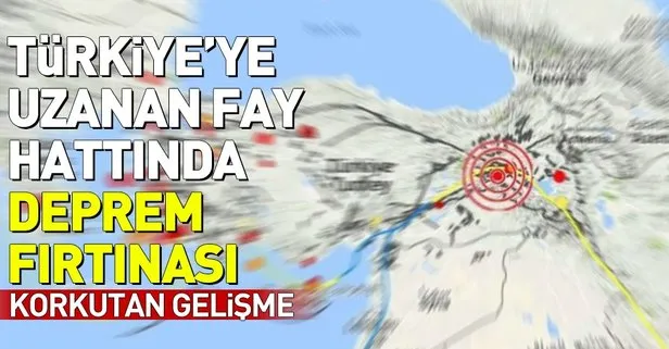 Türkiye’ye uzanan fay hattında üst üste şiddetli depremler
