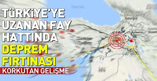 Türkiyeye uzanan fay hattında üst üste şiddetli depremler