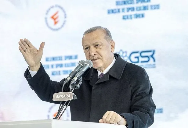 Başkan Erdoğan'dan Geleneksel Sporlar Gençlik ve Spor Kulübü Tesisi Açılış Töreni'nde önemli açıklamalar-2