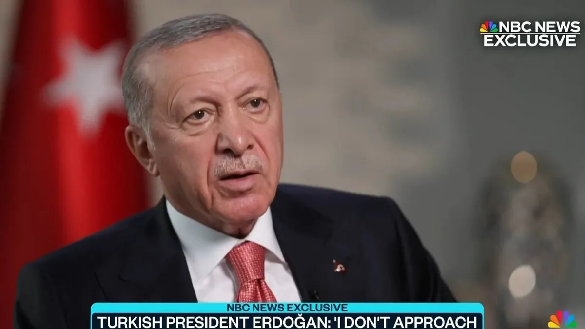 Başkan Erdoğan NBC News'e konuştu: Ukrayna'nın NATO üyeliğini ABD istemiyor! | ABD kanalında bir kez daha söyledi: Hamas terör örgütü değil