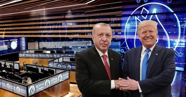 Borsa İstanbul Erdoğan ve Trump görüşmesi öncesi pozitif ayrıştı