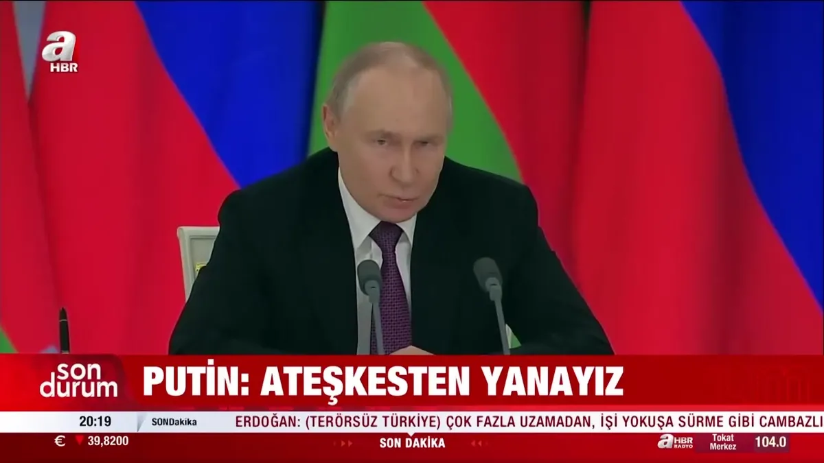 Putin'den şartlı ateşkes açıklaması
