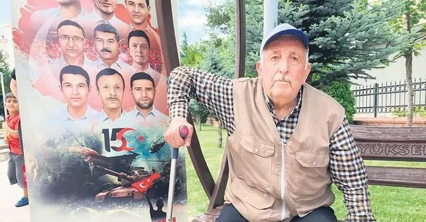 77 yaşındaki 15 Temmuz gazisi Mustafa Zorova: Vatan için her zaman göreve hazırım