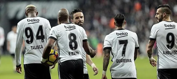 Beşiktaştan gol yağmuru