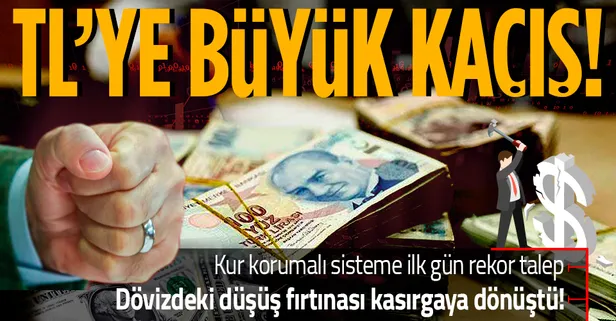 Dövizden TL'ye büyük kaçış! İlk gün rekor talep: 2 milyar liralık geçiş! | 700 milyon dolarlık başvuru